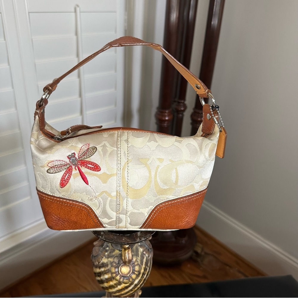👛Coach Rare Vintage Dragonfly Purse